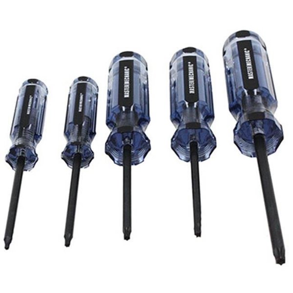 Gourmetgalley Master Mechanic Torx Screwdr Set; 5 Piece GO138686